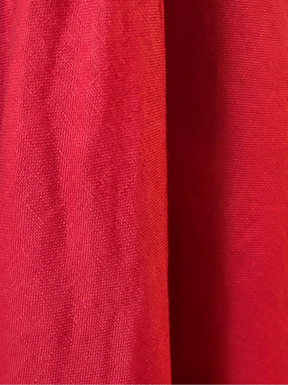Reformation Red Flowing Maxi Skirt - Picture 7 of 8
